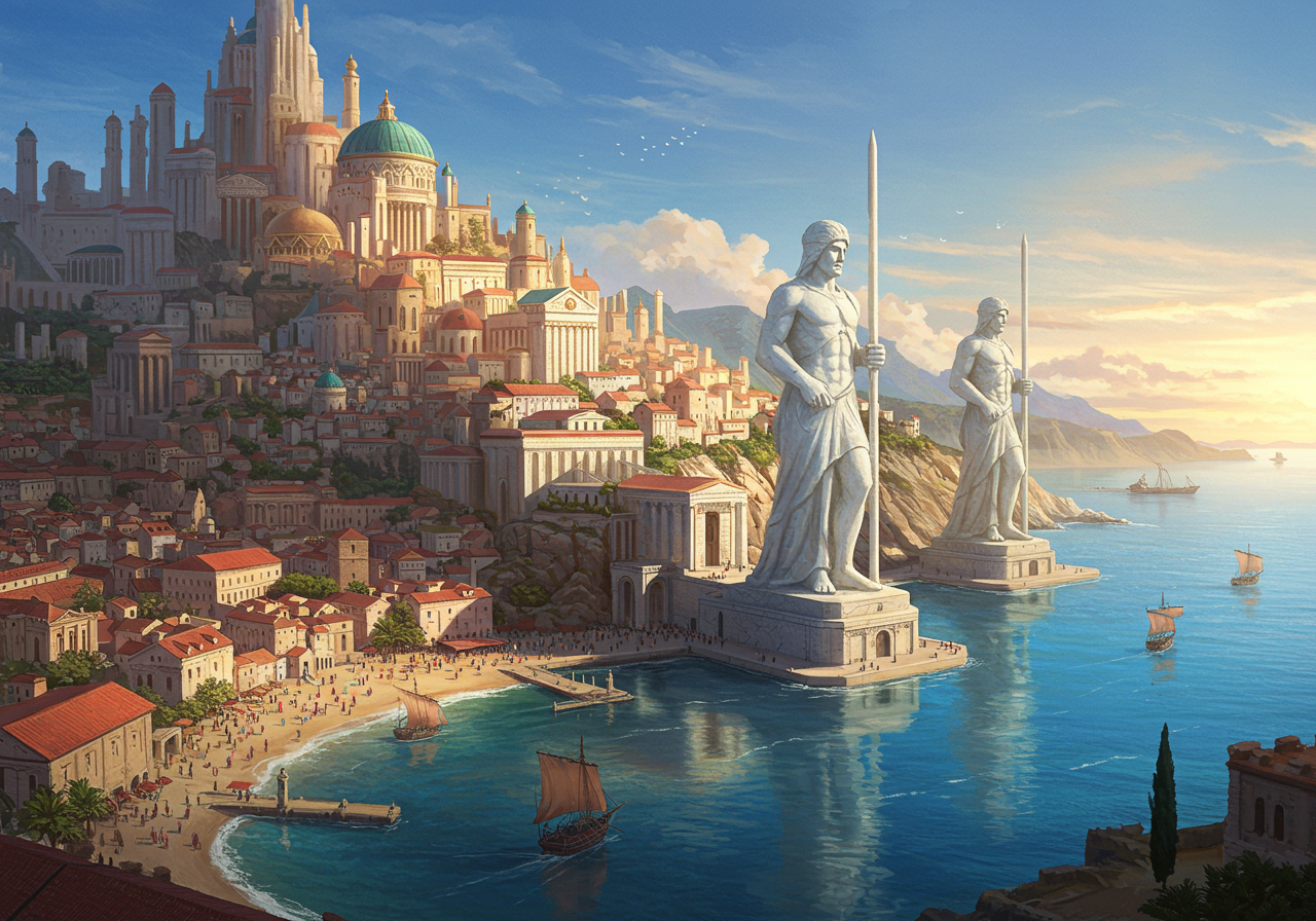 🌊 Призраки континентов: когда Земля скрывала величайшие цивилизации